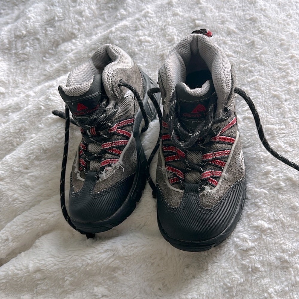 boys size 11.5. hiking boots. Some wear as shown in picture. Sturdy and comforta